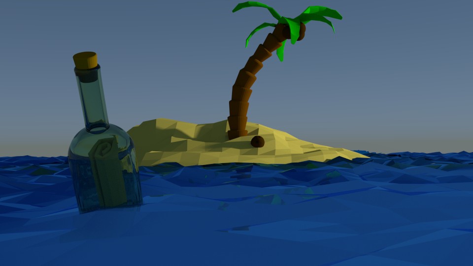 Low Poly Island preview image 1